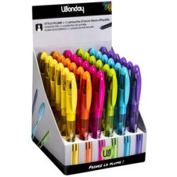 Stylo plume MIN'O, assorti, présentoir de 36