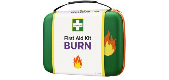 Kit de premiers secours First Aid Burn, coffret