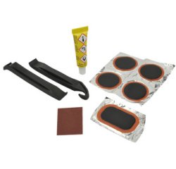 Boîte de rustines pour chambre à air vélo, 9 pièces