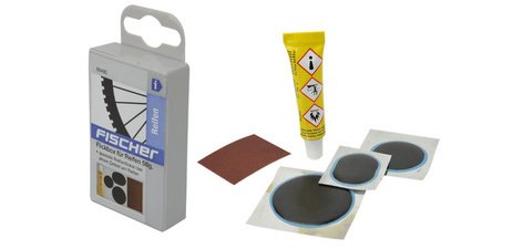 Boîte de rustines pour pneu de vélo, 5 pièces