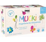 Gouache aux doigts 'MUCKI' pour enfants chanceux