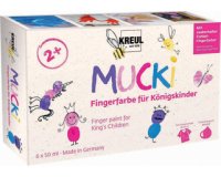 Gouache aux doigts 'MUCKI' pour enfants du roi