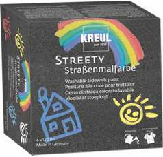 Peinture à la craie pour trottoir STREETY, 120 ml