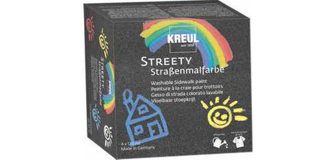 Peinture à la craie pour trottoir STREETY, 120 ml