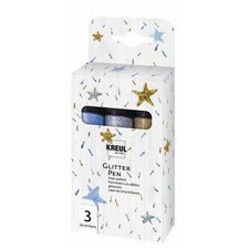 Glitter Pen, set de 3