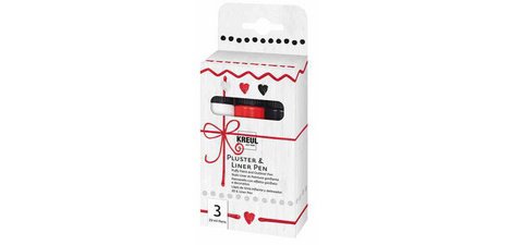 Pluster & Liner Pen, set de 3