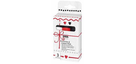 Pluster & Liner Pen, set de 3