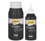 Apprêt acrylique SOLO Goya Gesso, noir, 250 ml