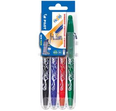 Stylo roller FRIXION BALL 07 Set2Go, étui de 4
