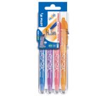 Stylo roller FRIXION BALL 07 Set2Go, étui de 4