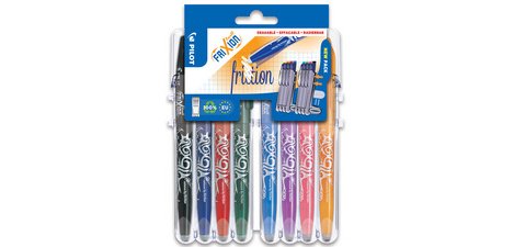 Stylo roller FRIXION BALL 07 Set2Go, étui de 12