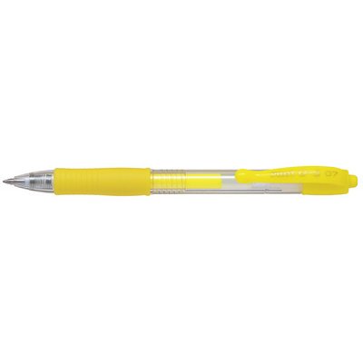Stylo à encre gel G2 07 Néon, jaune néon