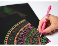Stylo à encre gel G2 07 Néon, vert néon