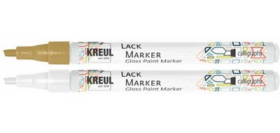 Lackmarker 'Gloss Paint Marker', calligraphy