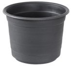 Pot de fleurs Epoque, noir