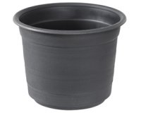 Pot de fleurs EPOQUE, diamètre : 440 mm, noir