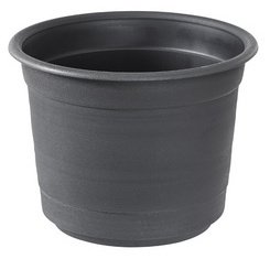 Pot de fleurs EPOQUE, diamètre : 240 mm, noir