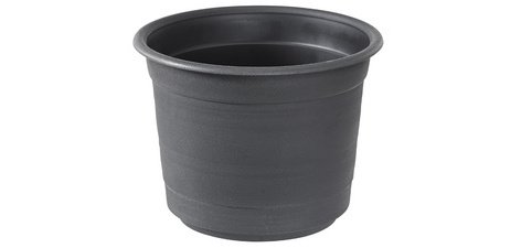 Pot de fleurs Epoque, noir