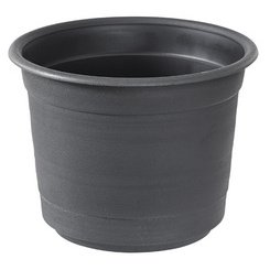 Pot de fleurs EPOQUE, diamètre : 290 mm, noir