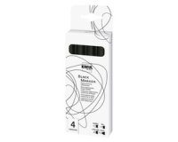 Black Marker, set de 4, noir