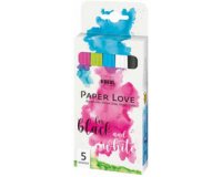 Set de marqueurs 'PaperLove', 5 pièces