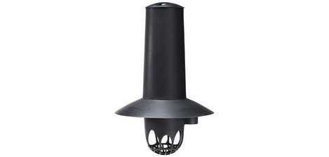 Bird feeder, black