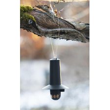 Hangend voederhuisje voor vogels, zwart