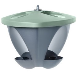 Mangeoire pour oiseaux BIRDIE, vert/anthracite