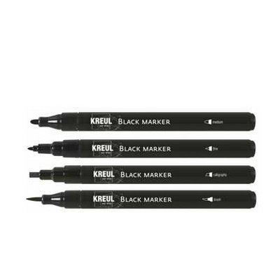 Black Marker, fine, noir