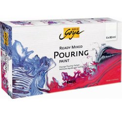 SOLO GOYA Set de pouring 'Ready Mixed', 6 x 80 ml