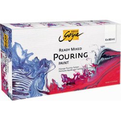 SOLO GOYA Set de pouring 'Ready Mixed', 6 x 80 ml