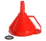 Entonnoir, diamètre: 235 mm, orange