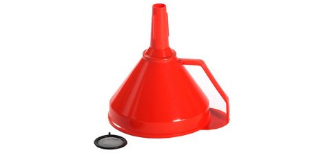 Funnel, diameter: 235 mm, orange