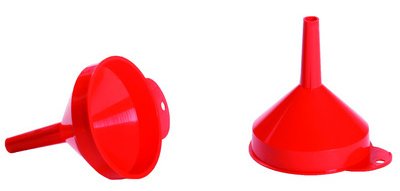 Entonnoir, diamètre : 150 mm, orange