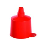 Entonnoir à bouteille, diamètre : 115 mm, orange