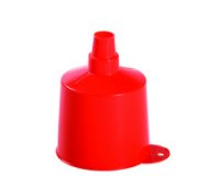 Entonnoir à bouteille, diamètre : 115 mm, orange