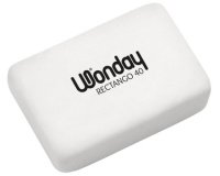 Plastic gom RECTANGO 40 wit