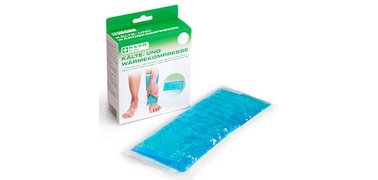 Compresse chaud/froid, 130 x 130 mm, bleu