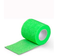 Bande de fixation élastique, 50 mm x 4,5 m, vert clair