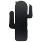 Ardoise SILHOUETTE 'CACTUS', noir