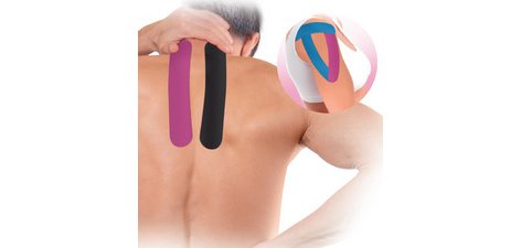 Bande de kinésiologie 'Epaules & nuque', assorti