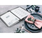 Protège-menus ESSENTIAL, A5, noir