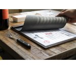 Menuhouder 'Walnut Leather' A4