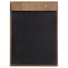 Porte-menu 'Walnut Leather', A4