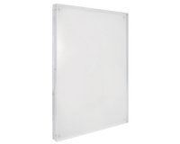 Porte-visuel, acrylique, A4, transparent