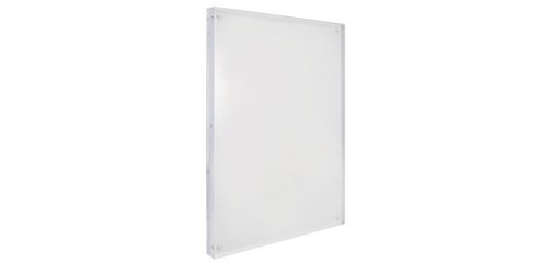 Porte-visuel, acrylique, A4, transparent