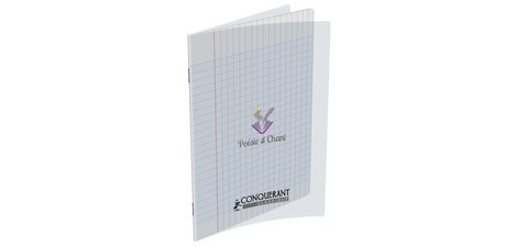 Cahier de Poésie & Chant, 170 x 220 mm