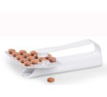Décapsuleur à médicaments, blanc