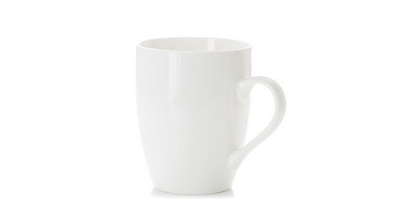 Mug GUSTO, 600 ml, blanc