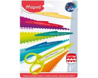 Set de ciseaux cranteurs CreaCut, blister de 3